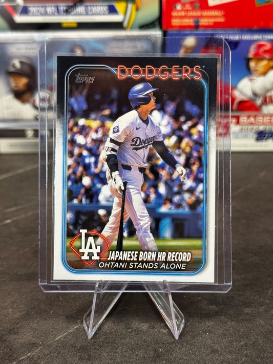 2024 Topps Update Series - Season Highlights Checklist Shohei Ohtani #US123