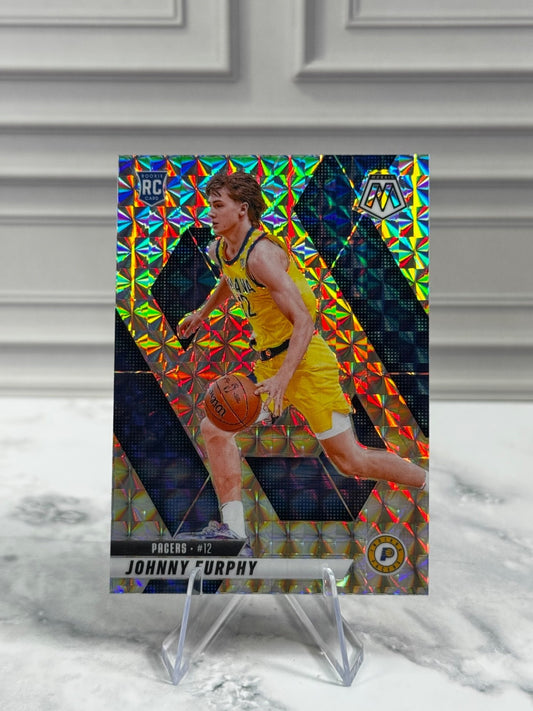 2024-25 Panini Mosaic - Rookies Johnny Furphy #202 Mosaic Prizm (RC)