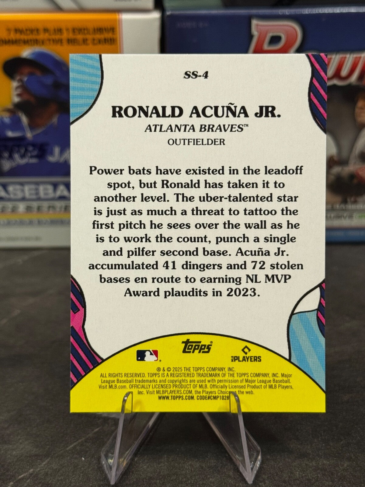 2025 Topps Series 2 - Summer Superstars #SS-4 Ronald Acuna Jr.