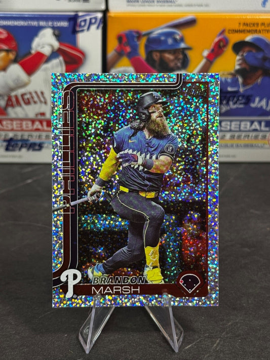 2025 Topps Series 1 - Brandon Marsh #233 Confetti Sparkle