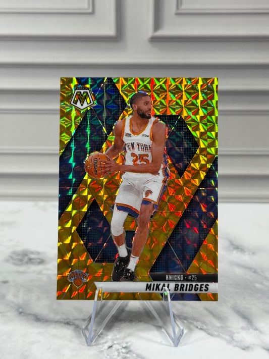 2024-25 Panini Mosaic - Mikal Bridges #41 Mosaic Prizm