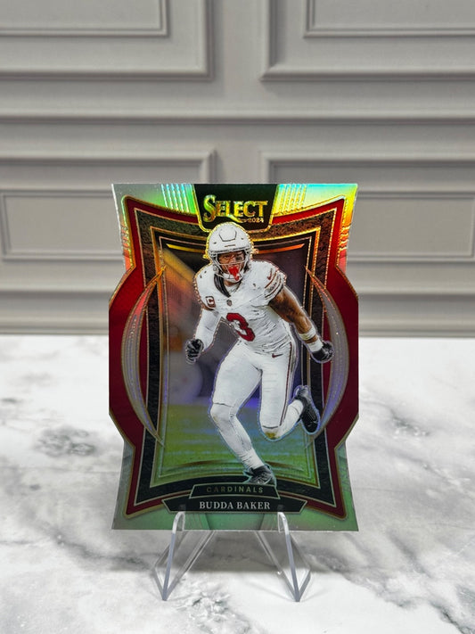2024 Panini Select - Concourse Budda Baker #14 Silver Prizm Die-Cut