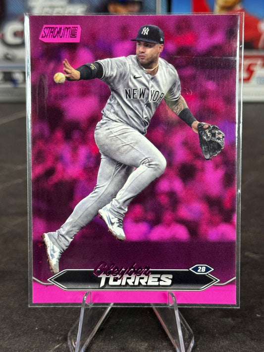 2024 Topps Stadium Club - Gleyber Torres #161 Red Foil