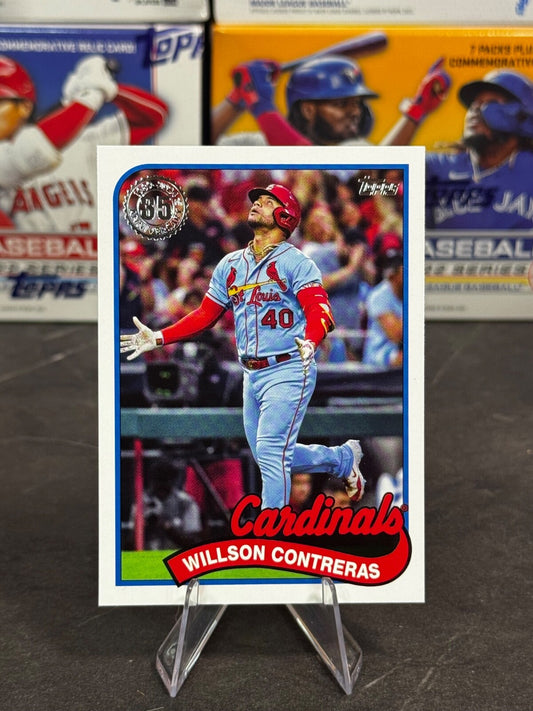 2024 Topps Update Series - 1989 Topps Baseball Willson Contreras #89US-8