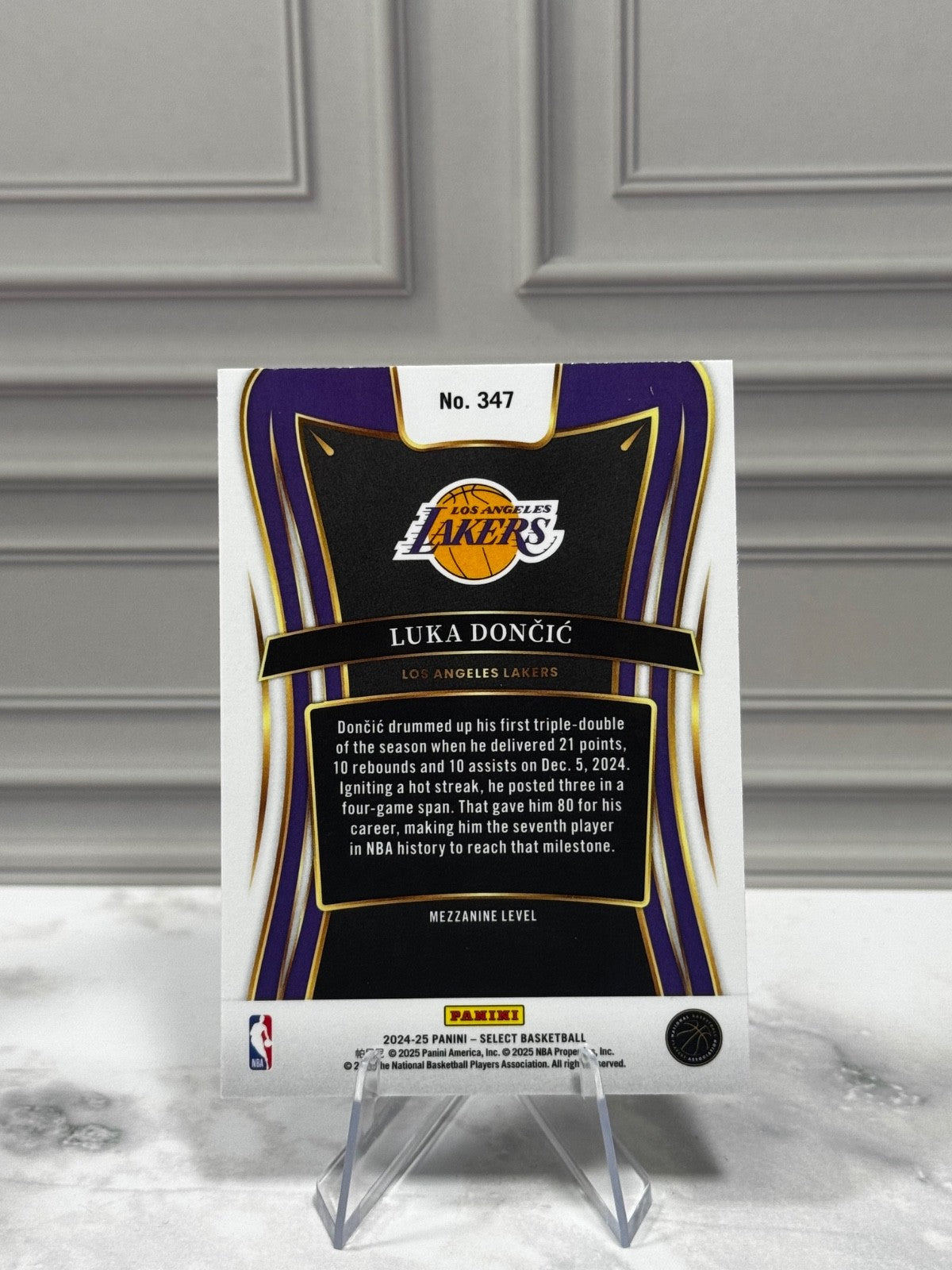 2024-25 Panini Select - Mezzanine Luka Dončić #347
