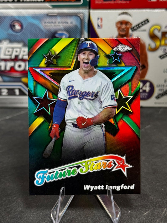 2025 Topps Chrome - #FS-13 Wyatt Langford Future Stars