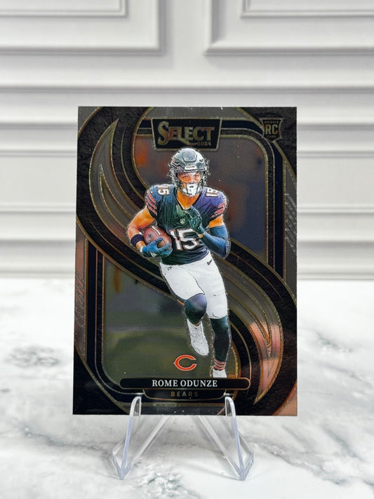 2024 Panini Select - Premier Level Rome Odunze #136 (RC)