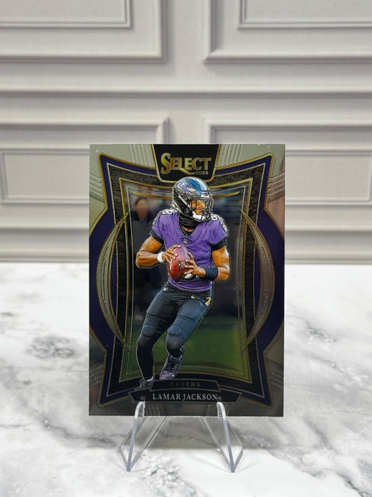 2024 Panini Select - Concourse Lamar Jackson #35