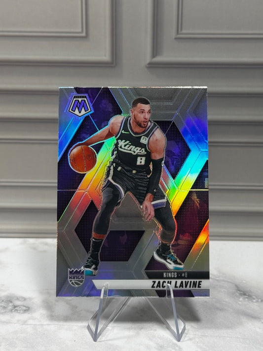2024-25 Panini Mosaic - Zach Lavine #44 Silver Mosaic Prizm