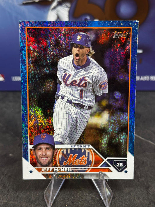 2023 Topps Series 2 - Jeff McNeil #426 Blue Foil /999