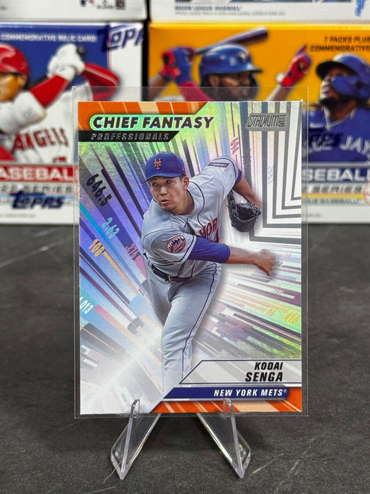 2024 Topps Stadium Club - Chief Fantasy Professionals Kodai Senga #CFPRO-15