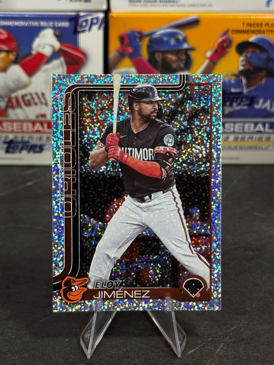 2025 Topps Series 1 - Eloy Jimenez #90 Confetti Sparkle