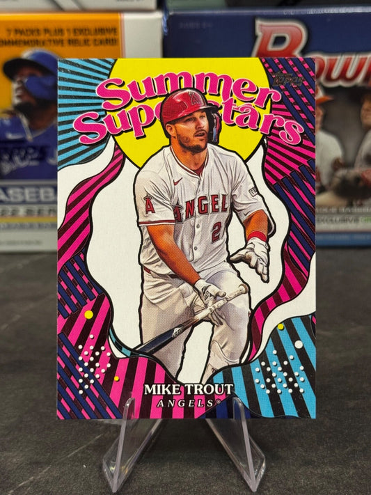 2025 Topps Series 2 - Summer Superstars #SS-1 Mike Trout