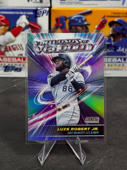 2024 Topps Stadium Club - Virtuosos of Velocity Luis Robert #VV-18