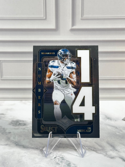 2024 Panini Select - Select Numbers DK Metcalf #24