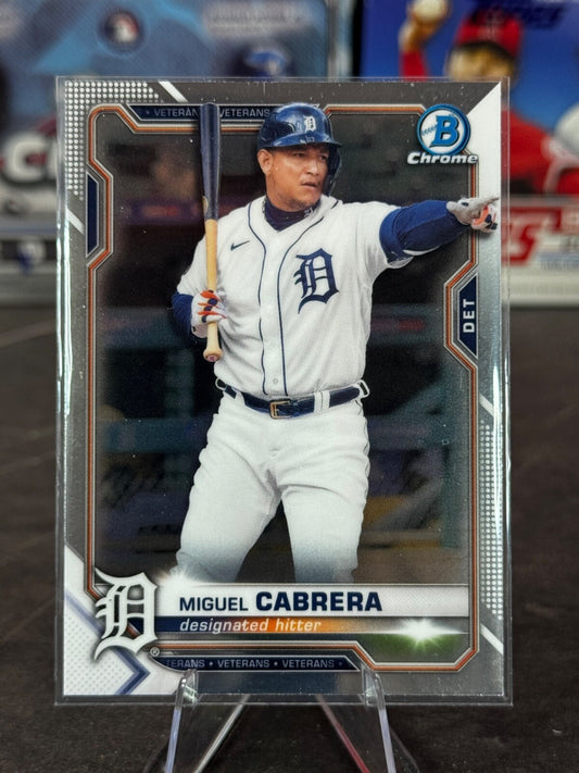 2021 Bowman Chrome - Miguel Cabrera #44