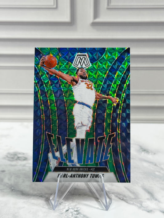 2024-25 Panini Mosaic - Karl-Anthony Towns Green Reactive Prizm #22
