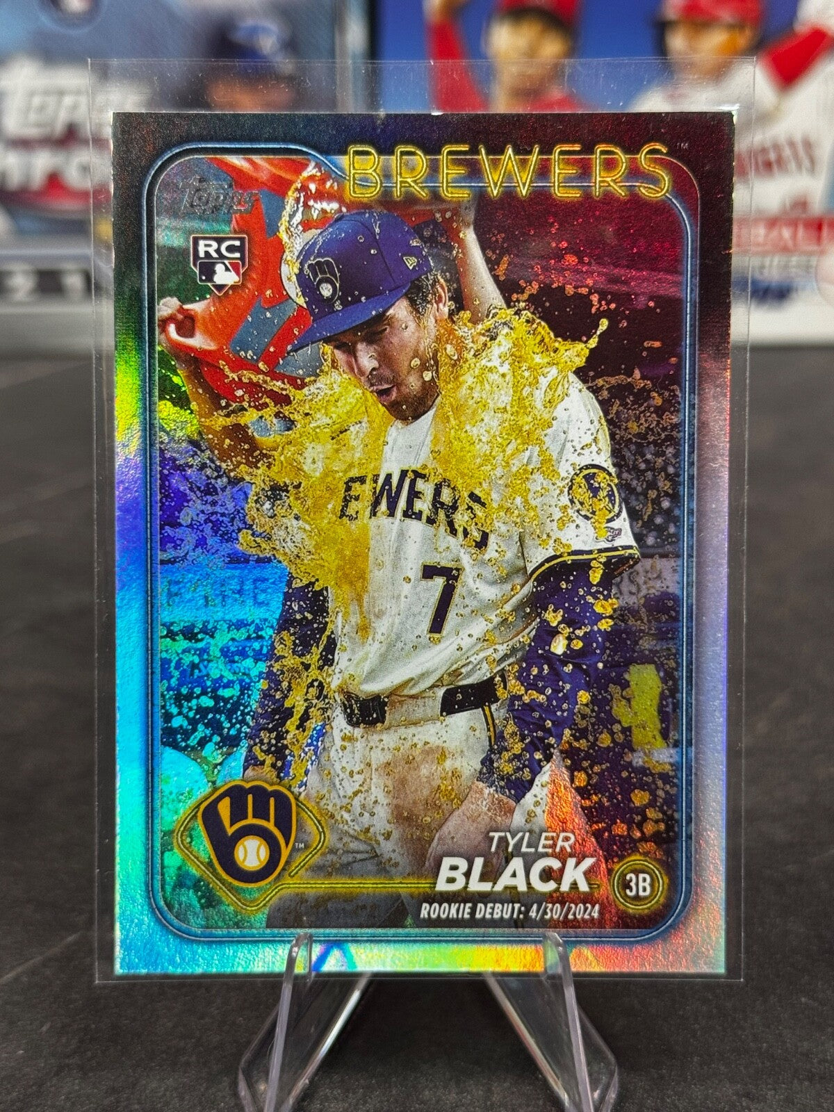2024 Topps Chrome - Rookie Debut Tyler Black #USC124 Refractor (RC)