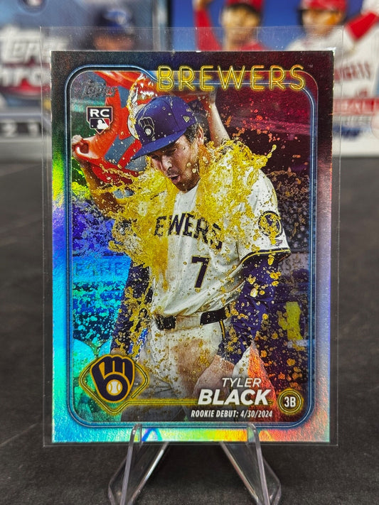 2024 Topps Chrome - Rookie Debut Tyler Black #USC124 Refractor (RC)