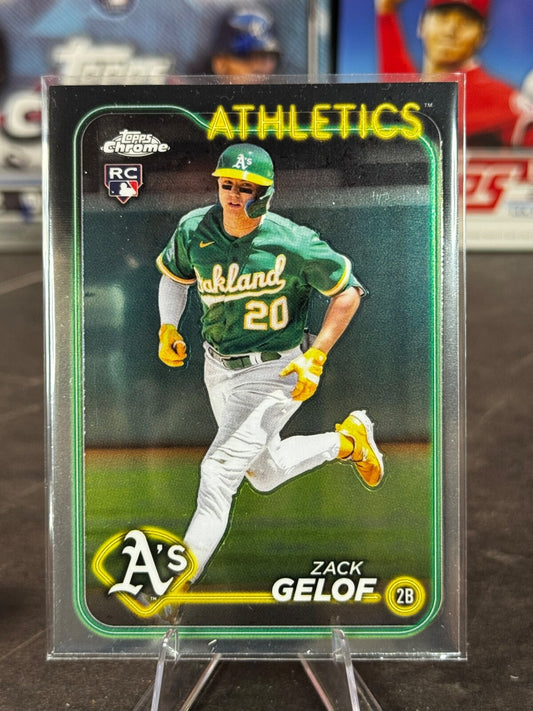 2024 Topps Chrome - Zack Gelof Rookie #282 (RC)