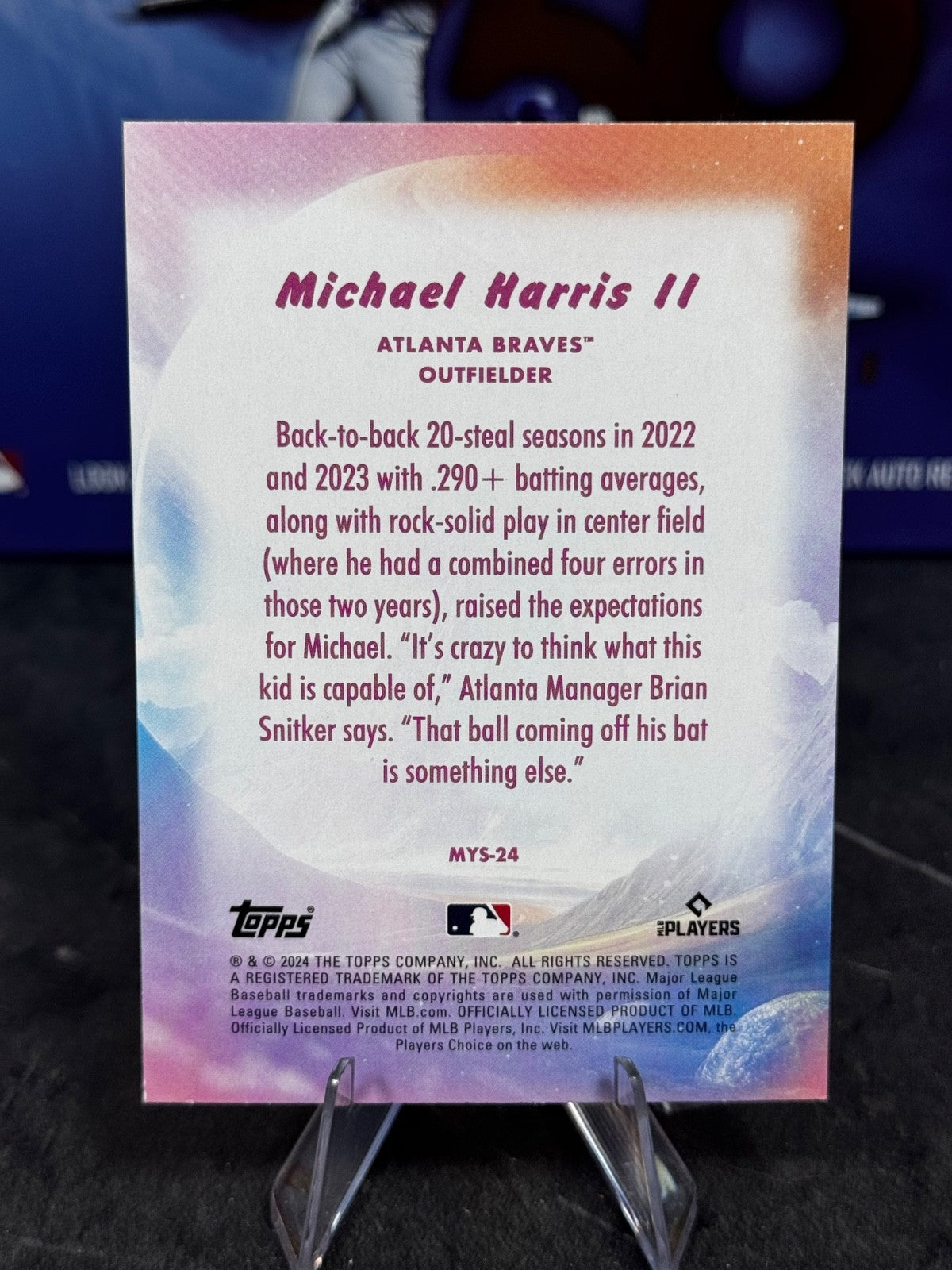 2024 Topps Update Series - Mystical Michael Harris II #MYS-24