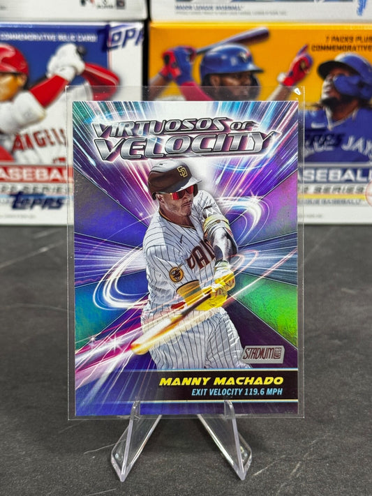 2024 Topps Stadium Club - Virtuosos of Velocity Manny Machado #VV-21