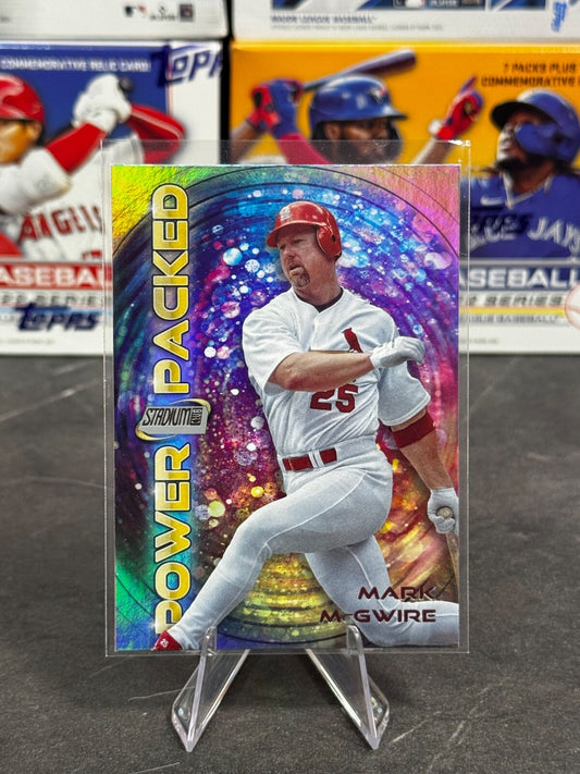 2024 Topps Stadium Club - Power Packed Mark McGwire #PP-5