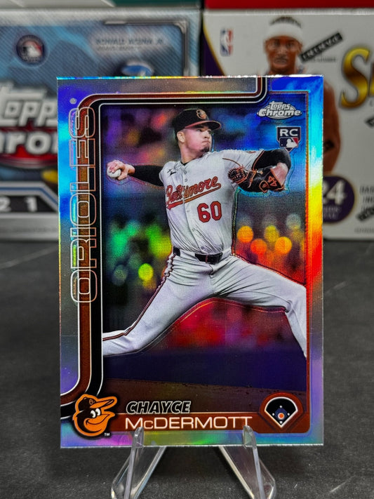 2025 Topps Chrome - #266 Chayce McDermott Refractor