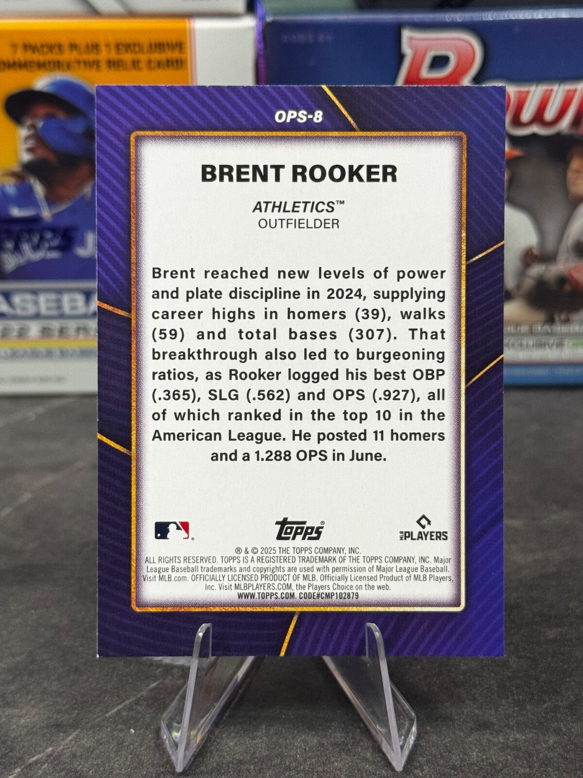 2025 Topps Series 2 - OPS Bests #OPS-8 Brent Rooker