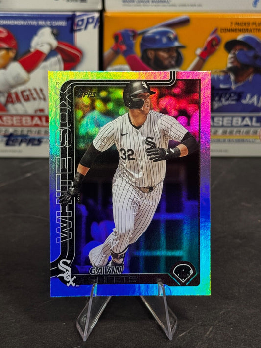 2025 Topps Series 1 - Gavin Sheets #95 Rainbow Foilboard