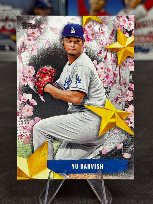 2025 Topps Series 1 Tokyo Series - Stars of Japan Yu Darvish #SOJ-17 Dodgers