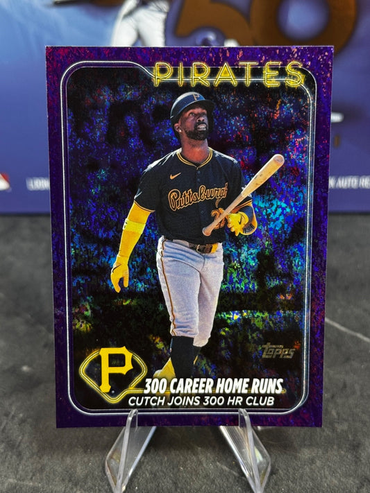 2024 Topps Update - Andrew McCutchen #US254 Purple Holo Foil /799
