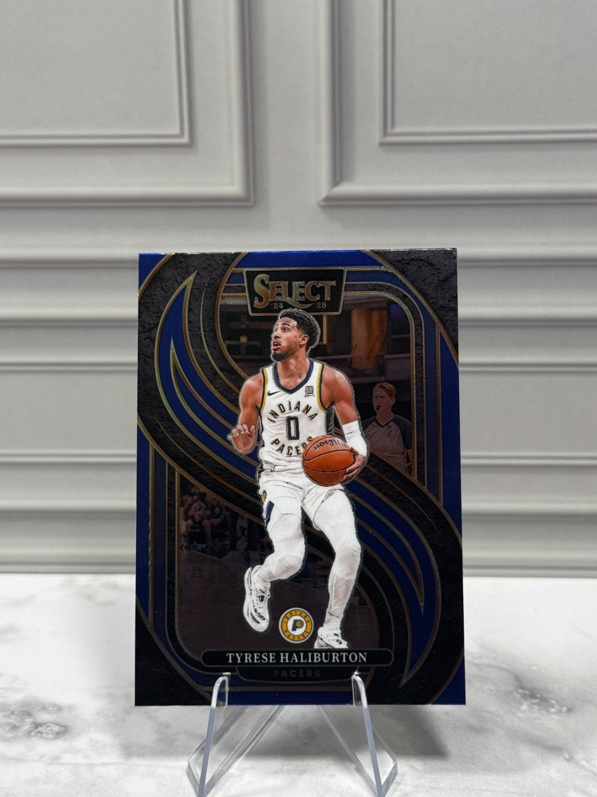 2024-25 Panini Select - Premier Level Tyrese Haliburton #165 Blue