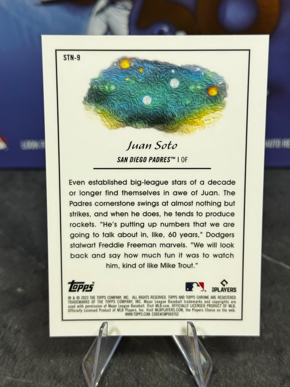2023 Topps Cosmic Chrome - Stars in the Night Juan Soto #STN-9