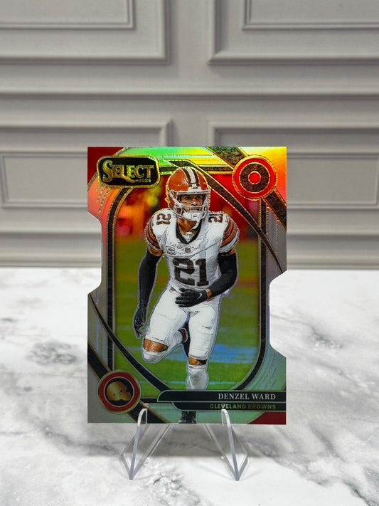 2024 Panini Select - Club Level Denzel Ward #248 Silver Prizm