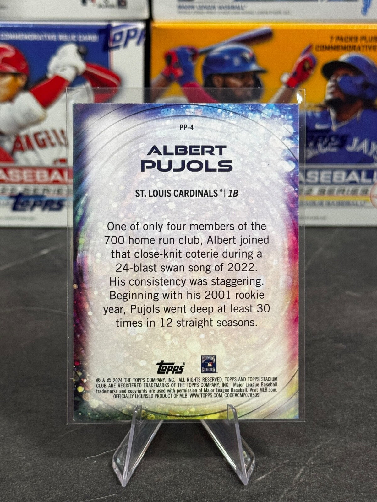 2024 Topps Stadium Club - Power Packed Albert Pujols #PP-4
