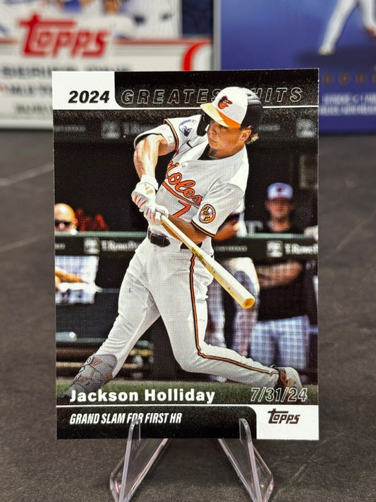 2025 Topps Series 1 - 2024 Greatest Hits Jackson Holliday #GH-11