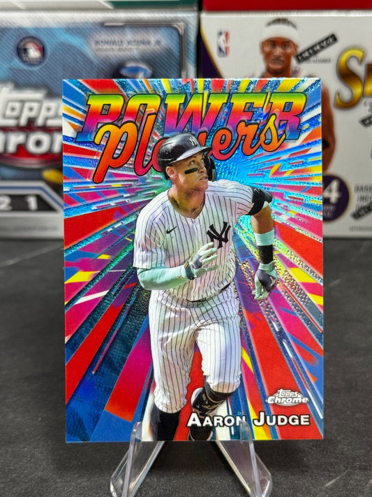 2025 Topps Chrome - #PP-1 Aaron Judge Power Players