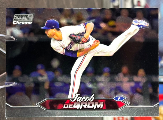 2024 Topps Stadium Club - Jacob deGrom #213 Chrome