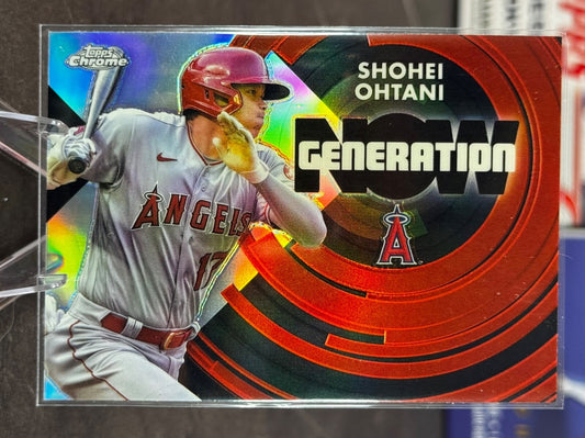 2022 Topps Chrome Update Series - Generation Now Chrome Shohei Ohtani #GNC-5