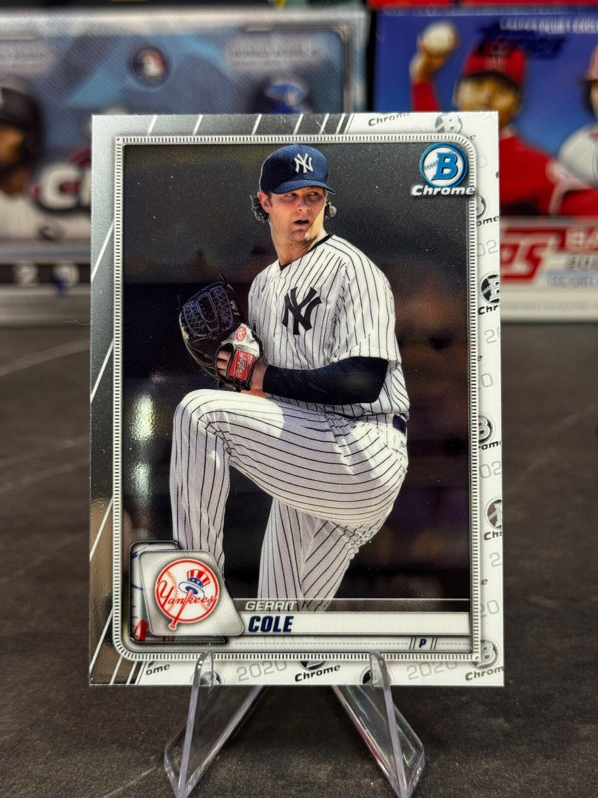 2020 Bowman Chrome - Gerrit Cole #55