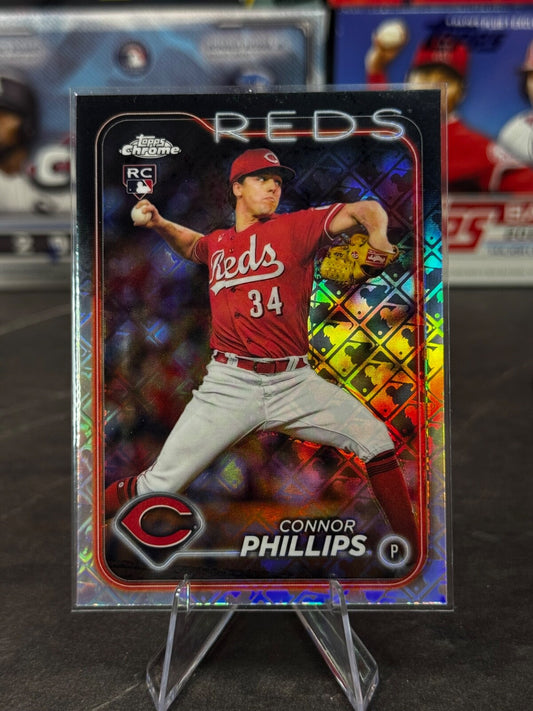 2024 Topps Chrome - Connor Phillips #20 Logofractor (RC)