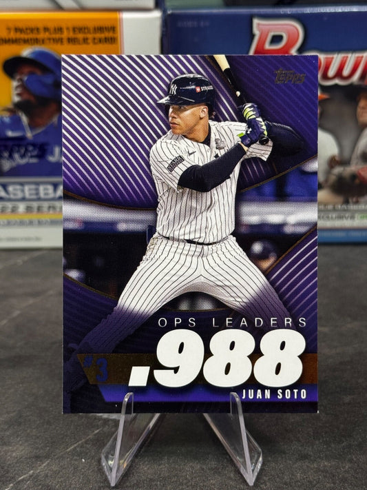 2025 Topps Series 2 - OPS Bests #OPS-3 Juan Soto