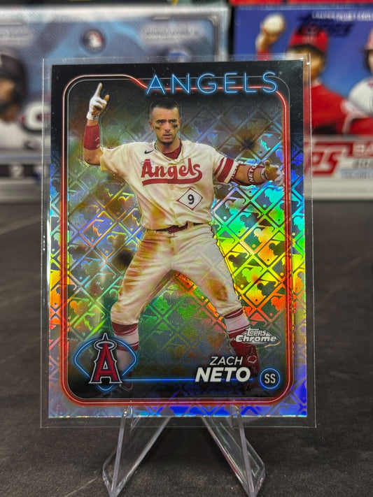 2024 Topps Chrome - Zach Neto #123