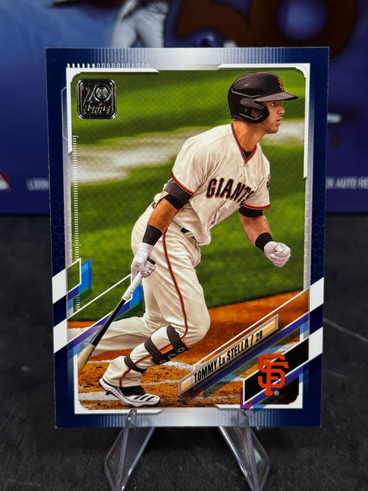 2021 Topps - Tommy La Stella Blue Border #462