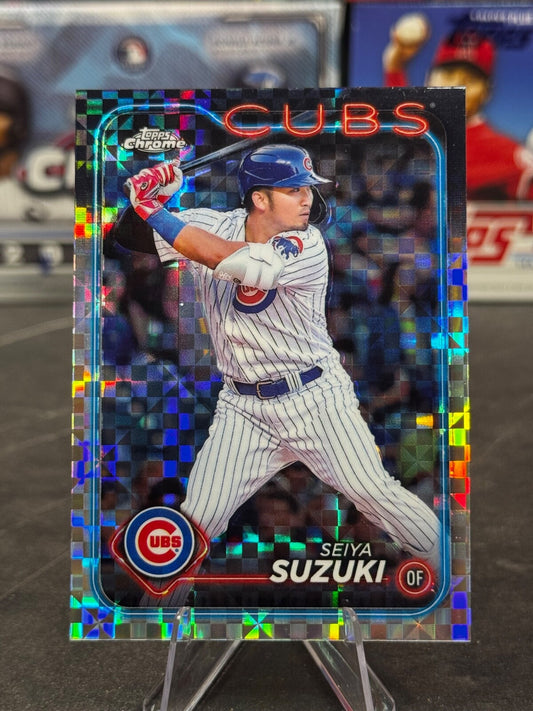 2024 Topps Chrome - Seiya Suzuki #13 X-Fractor