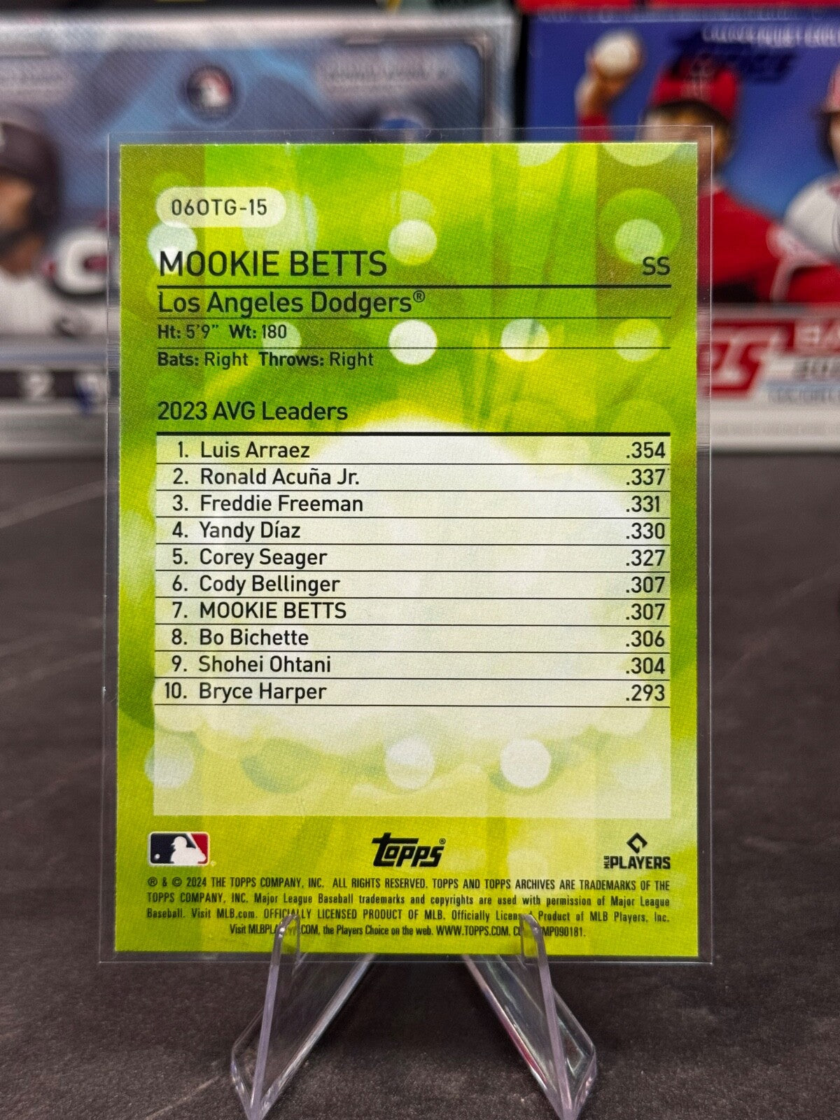 2024 Topps Archives - 2006 Own the Game Mookie Betts #06OTG-15