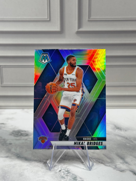 2024-25 Panini Prizm - Mikal Bridges #15 Silver Prizm