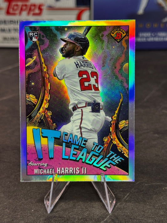 2023 Bowman Chrome - It Came to the League Michael Harris II Rookie #CFL-6 (RC)