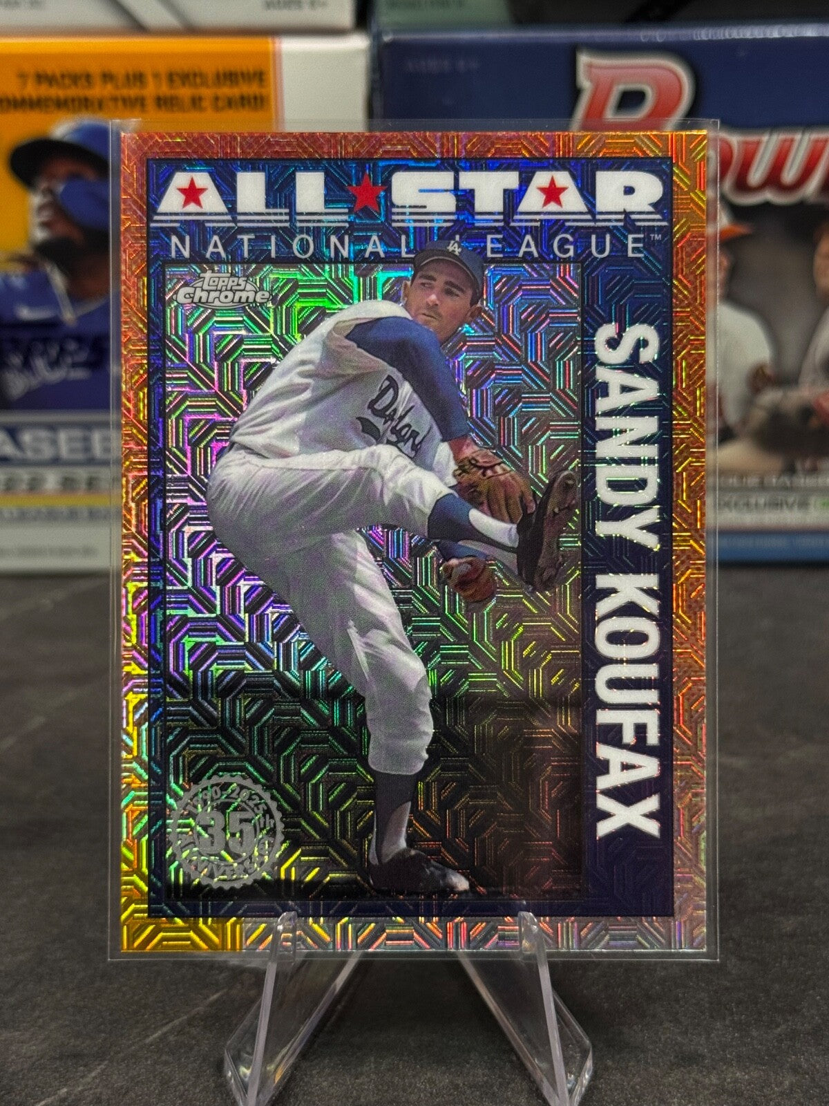2025 Topps Series 2 - Topps All Stars #90ASC-46 SANDY KOUFAX Mojo Refractor